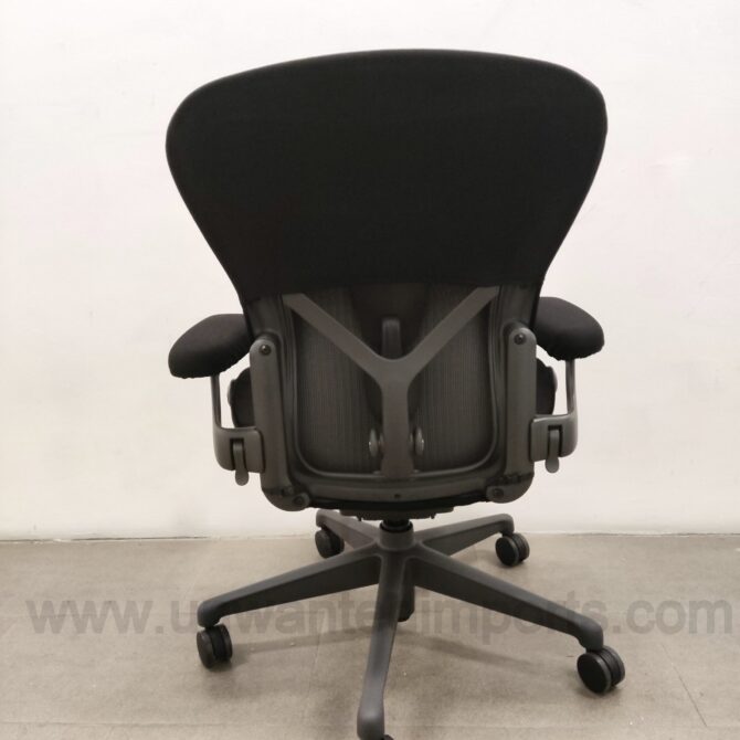 BreatheShield Aeron Chair Cover back view